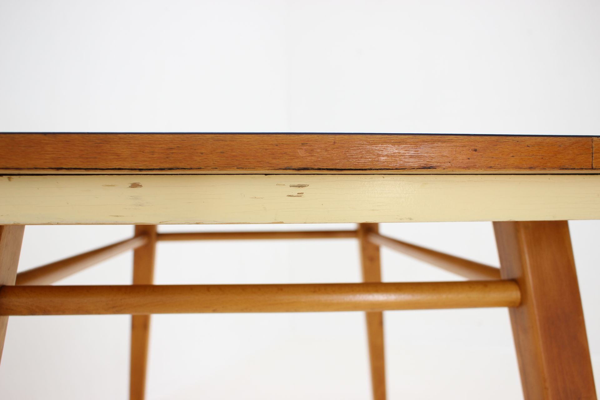 1960s Wood and Umakart Dining Table by Nový Domov, Czechoslovakia