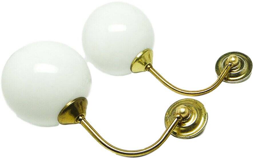 Sconces, Poland, 1950s, set of 2