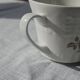 Service à café vintage Pontesa - 8 tasses et sous-tasses - Motif floral - Parfait état