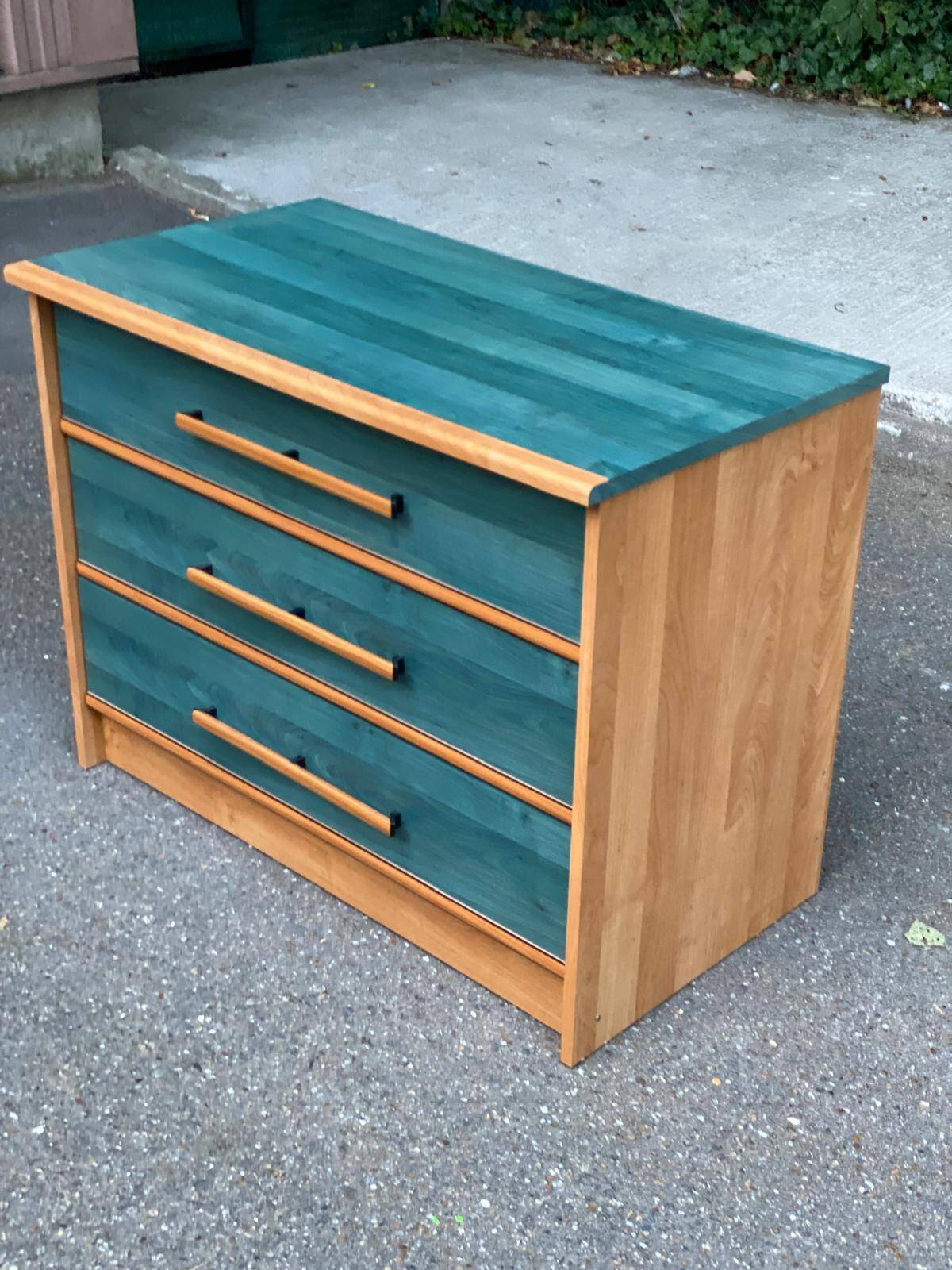 Commode vintage en bois des années 90