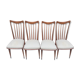 Set of 4 chairs, 60s