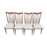 Set of 4 chairs, 60s