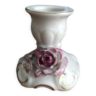 Small von schierholz german porcelain candle holder
