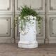 Carrara marble jardinière in Louis XVI style, circa 1880.