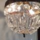 Hot air balloon chandelier and grapevines 2 lights