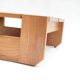 Table basse en orme par la Maison Regain, 1960