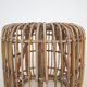 Round rattan stool