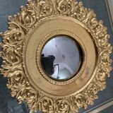 Miniature Witch's Eye Mirror in Bronze