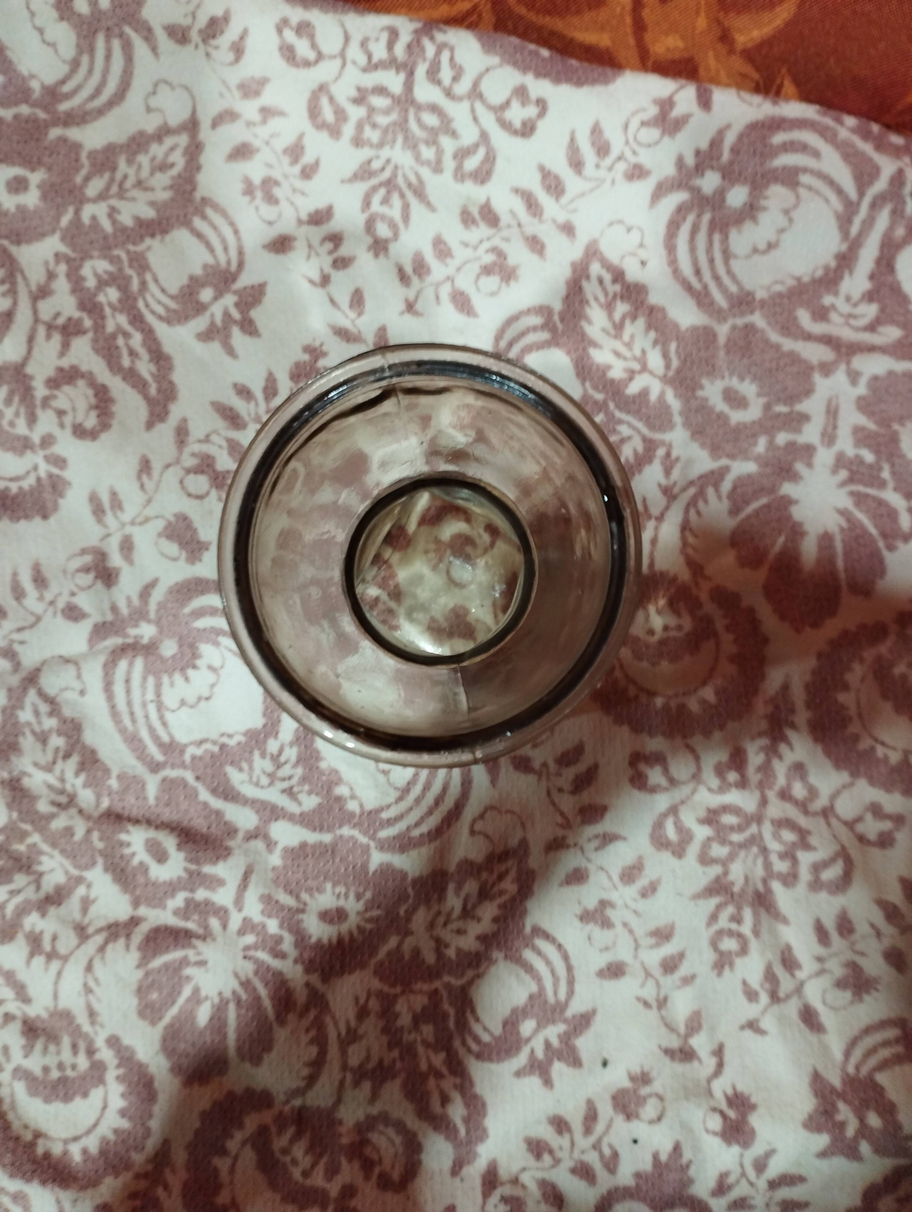 smoked glass Hyacynthe vase