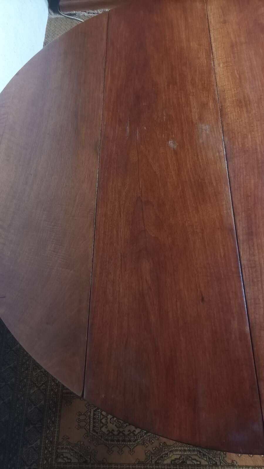 Louis Philippe period walnut table