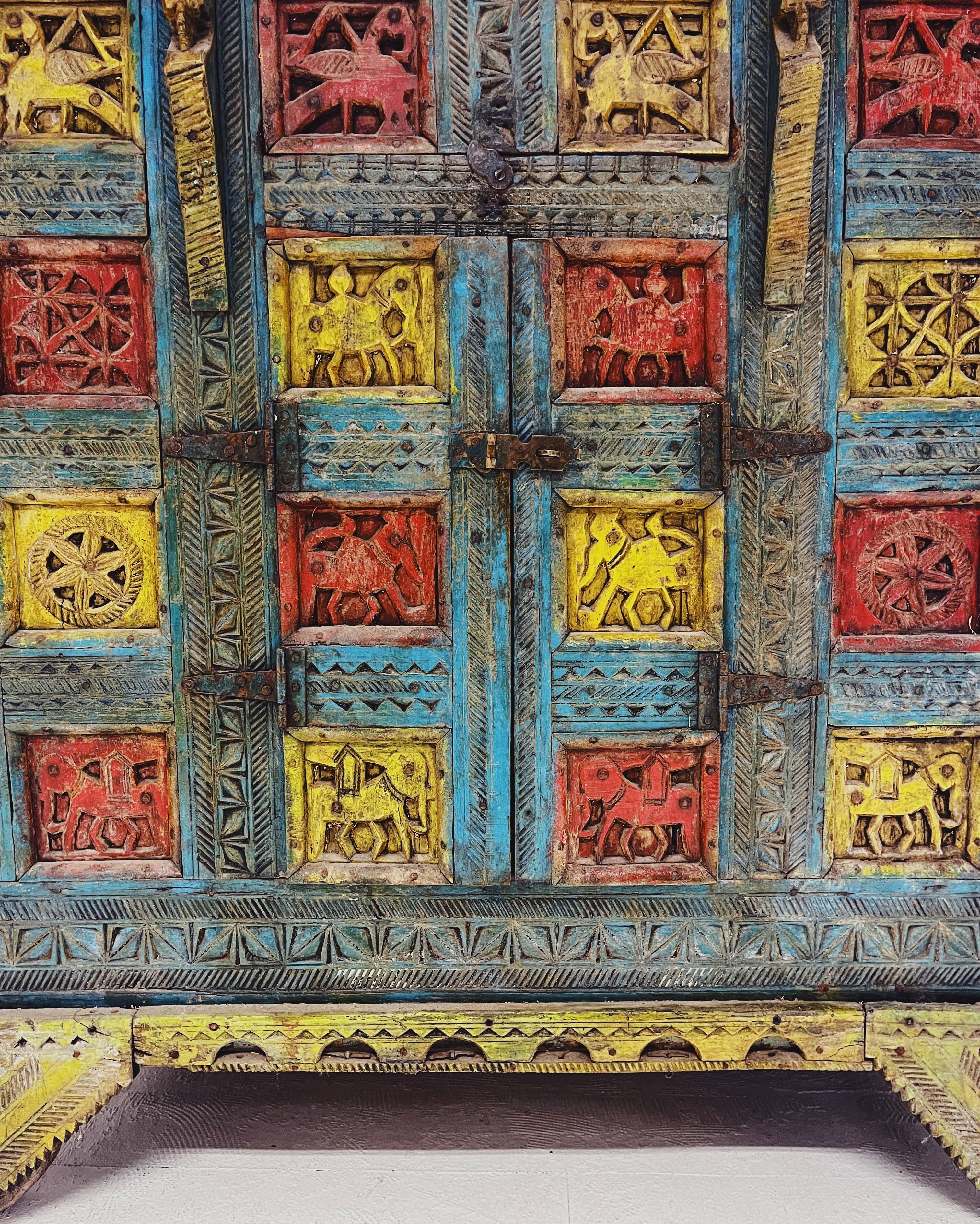 Antique Bridal Chest from India