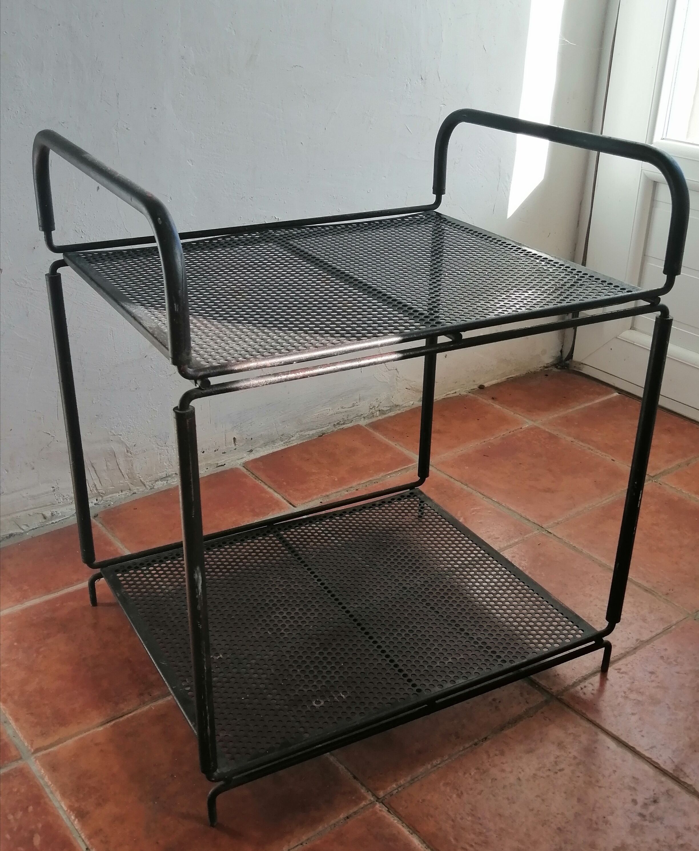 Metal side table service