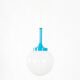 Vintage opaline pendant lamp, 1970's, France