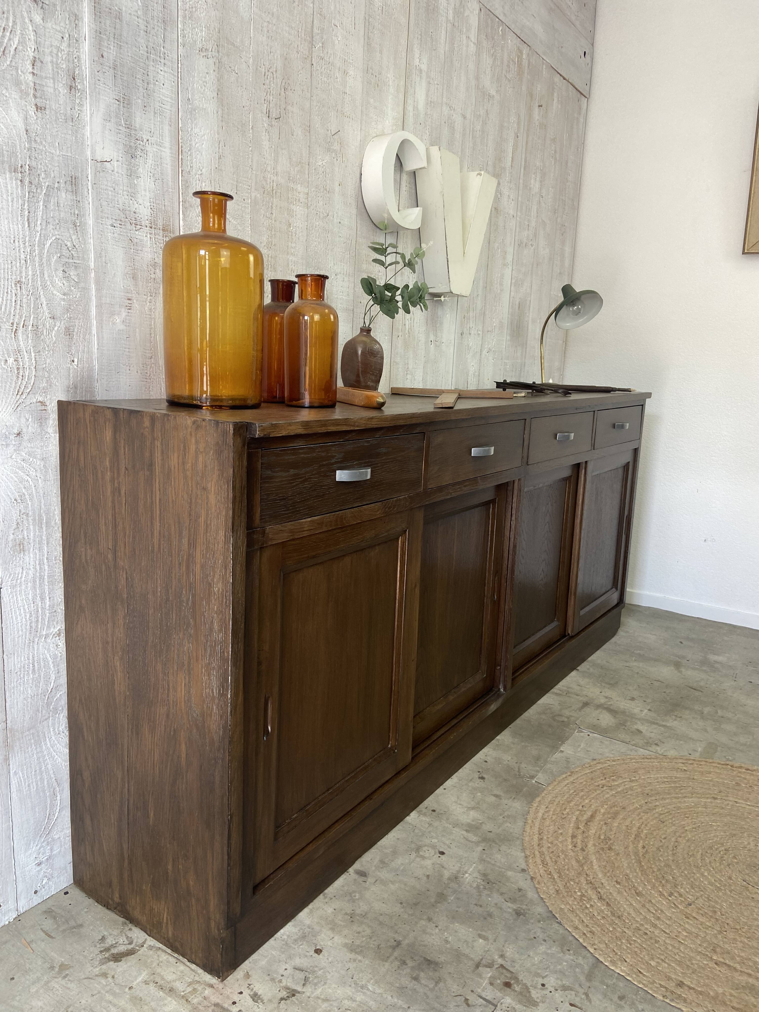 Old pharmacy cabinet