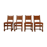 Ensemble de quatre chaises