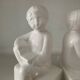 Vintage ceramic bookends