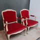 Louis XV style armchairs