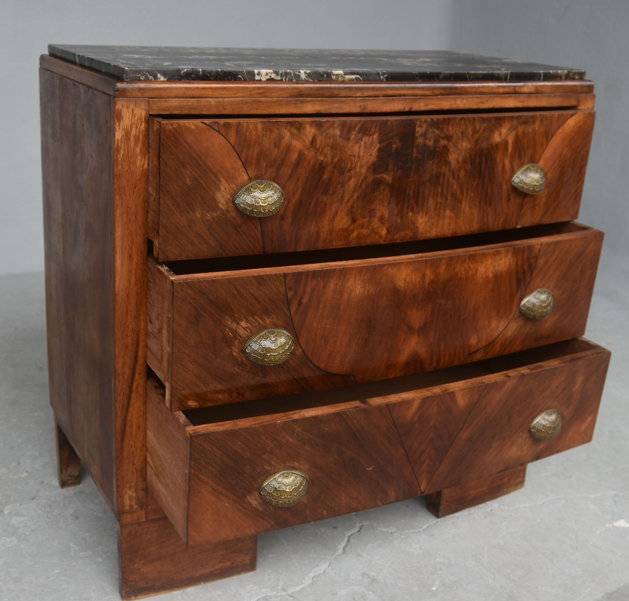 Dresser 3 drawers 1930 Art Deco