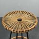 Midcentury Dutch rattan bamboo bar stools by Rohé Noordwolde, 1950s