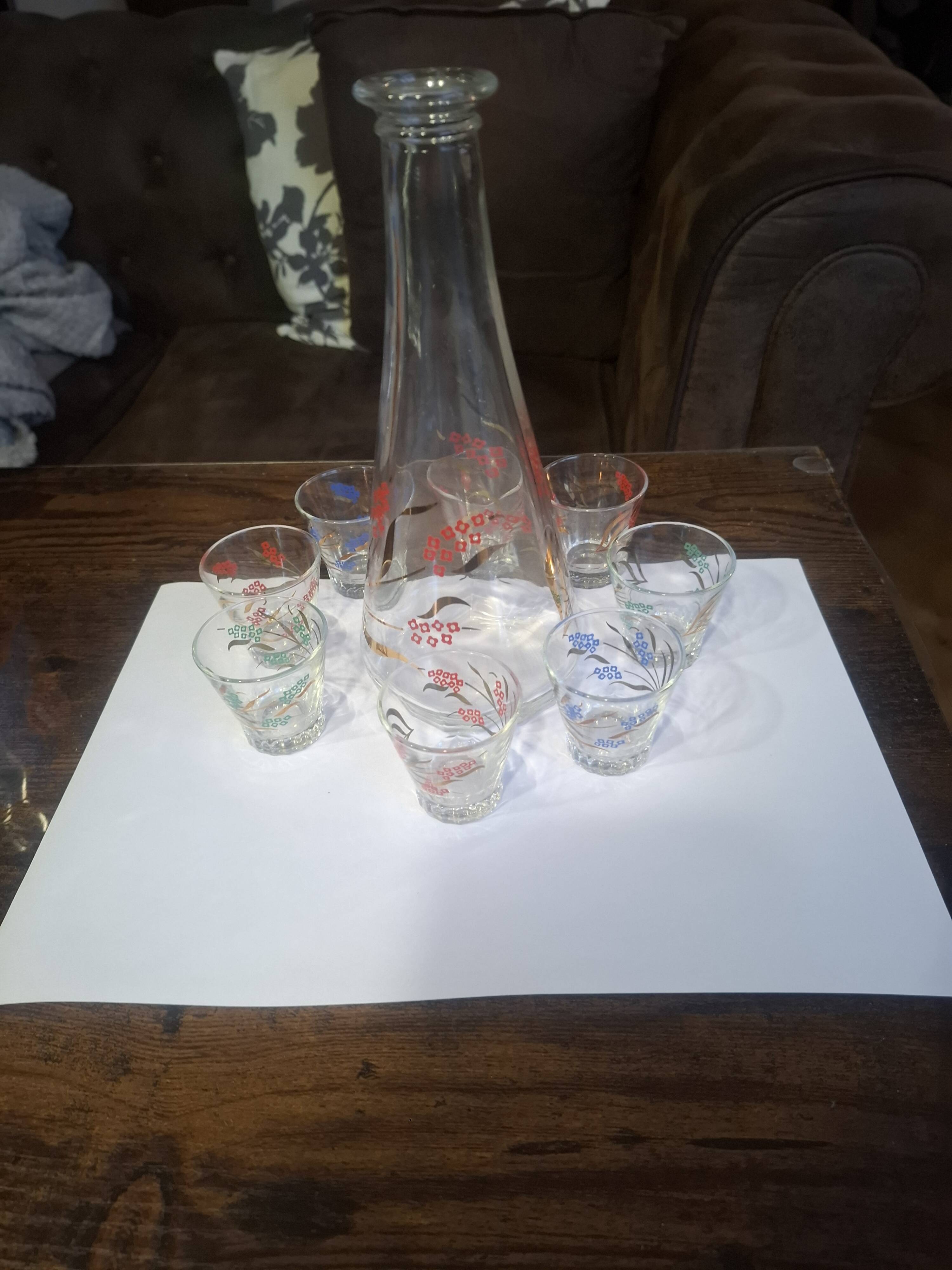 Ensemble service  à liqueur