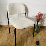 White buckle chair
