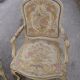 Paire de fauteuils de style Louis XV patine ancienne