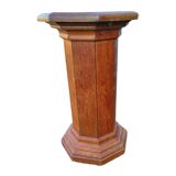 Solid oak column 1900
