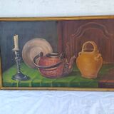 Oil on Panel “Still Life” by: Le Baro