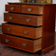 Antique Victorian 19th century mahogany pine Dresser