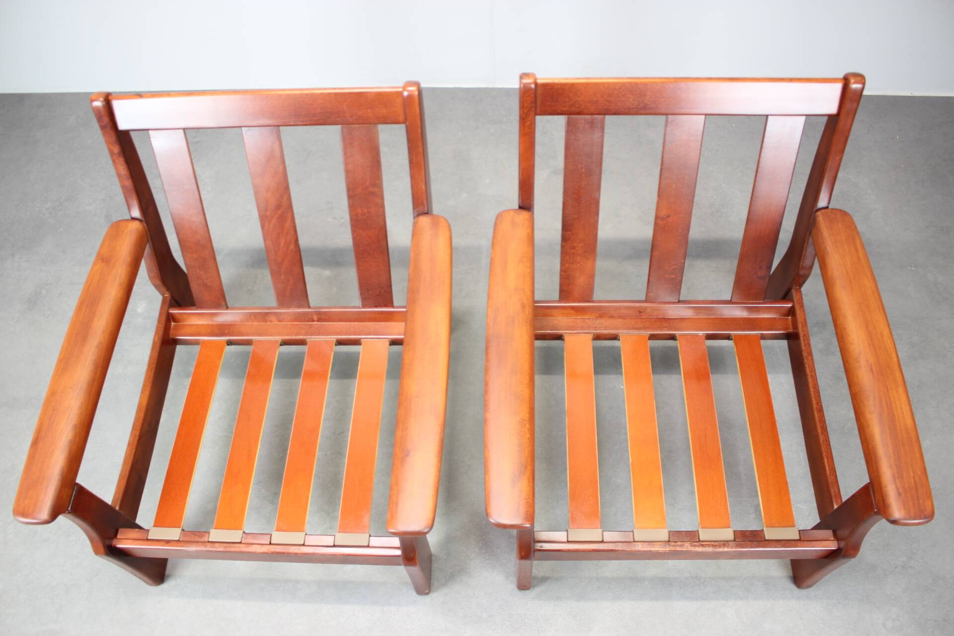 Pair of vintage Scandinavian armchairs, 1960s
