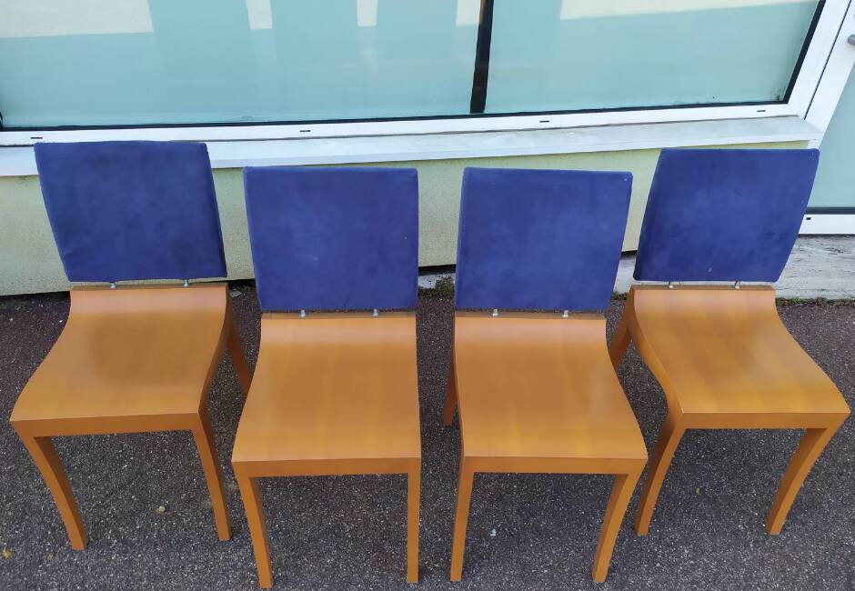 Lot de 4 chaise Ligne Roset - Finn