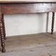 Walnut farmtable, 19th
