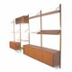 Large vintage wall system / wall unit by Poul Cadovius made in the 1960s
