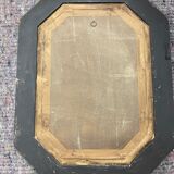 Octagonal mirror floral pattern
