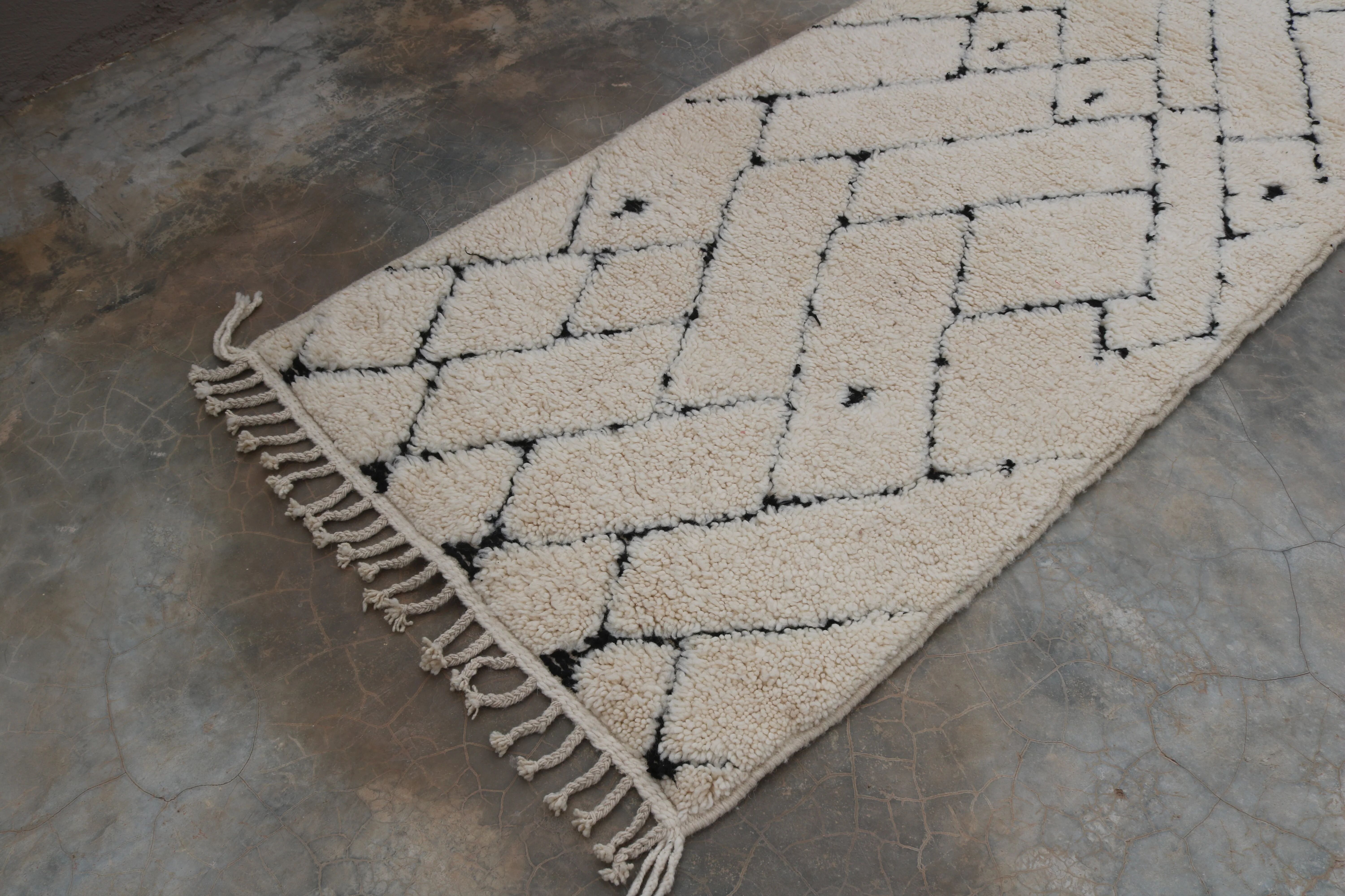 Tapis Beni Ouarain, 320 x 95 cm - R325