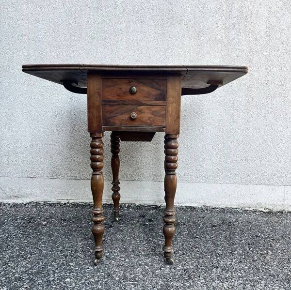 Table d'appoint, de toilette ancienne en bois