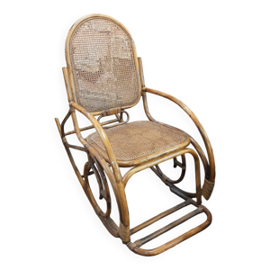 Rocking chair rotin