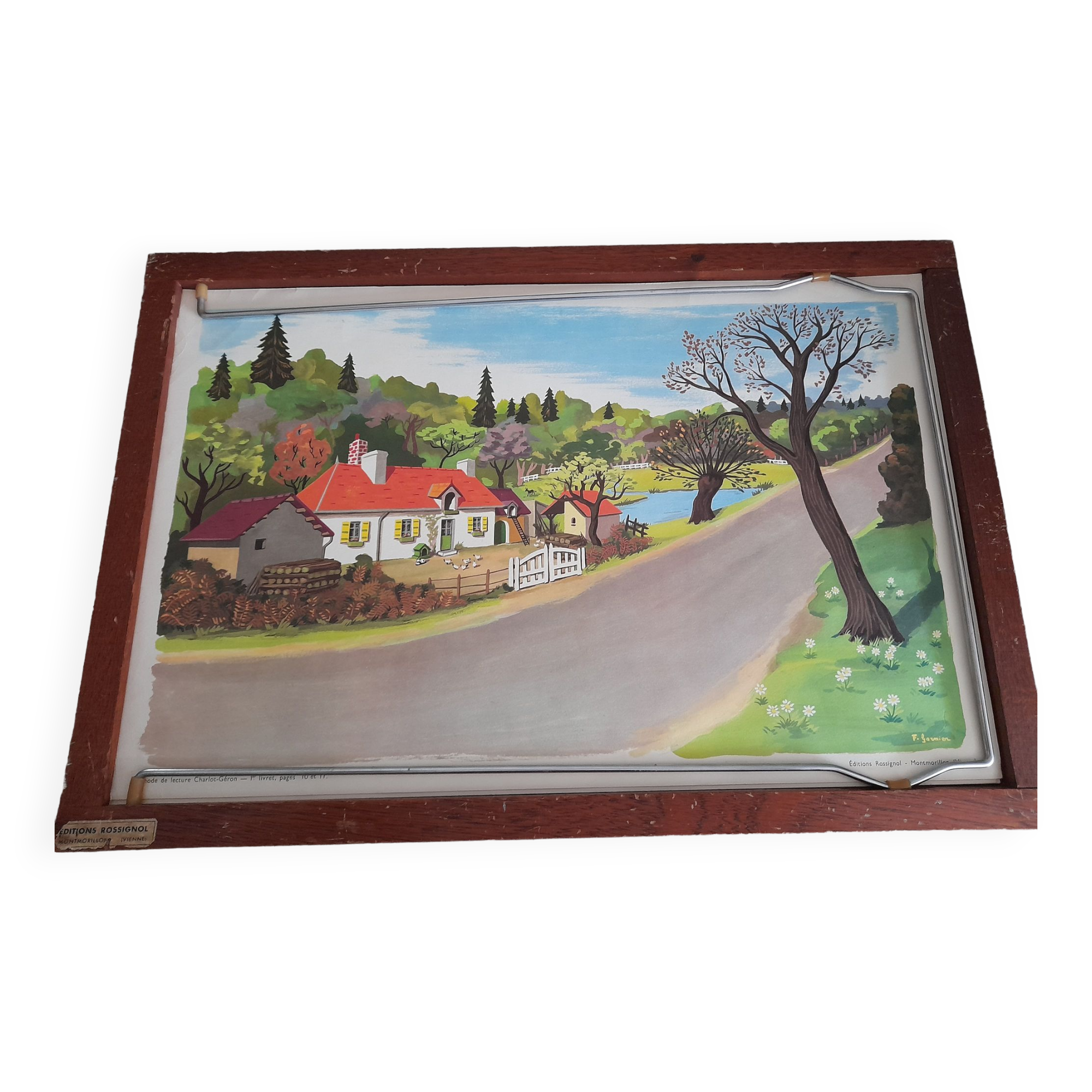 Rossignol frame set and 12 posters