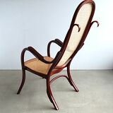 Thonet No. 1 Bentwood and Webbing Folding Arm Chair