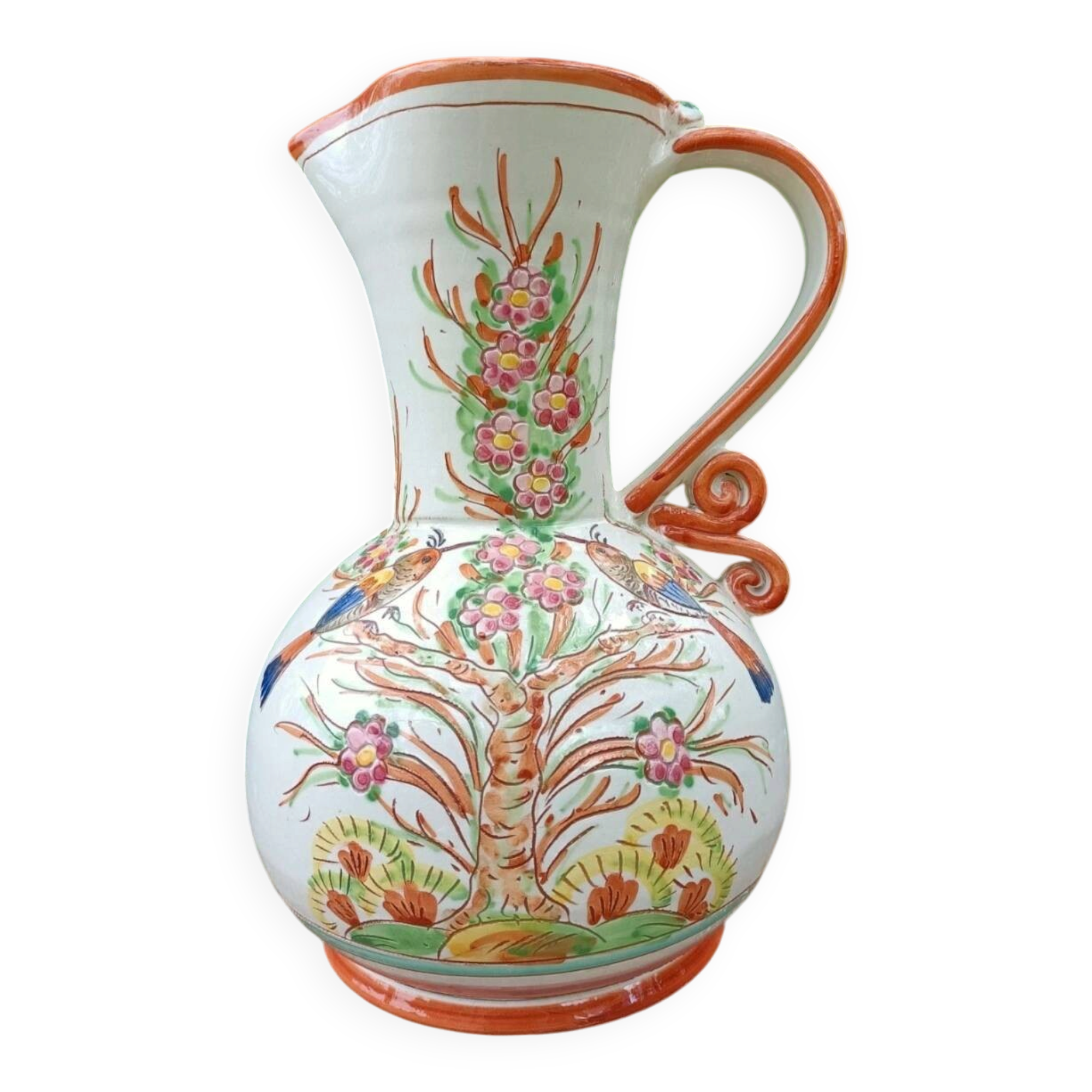 Retro Ceramic Vase Birds