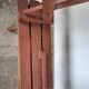 Paire de bancs pliant de  jardin  en bois