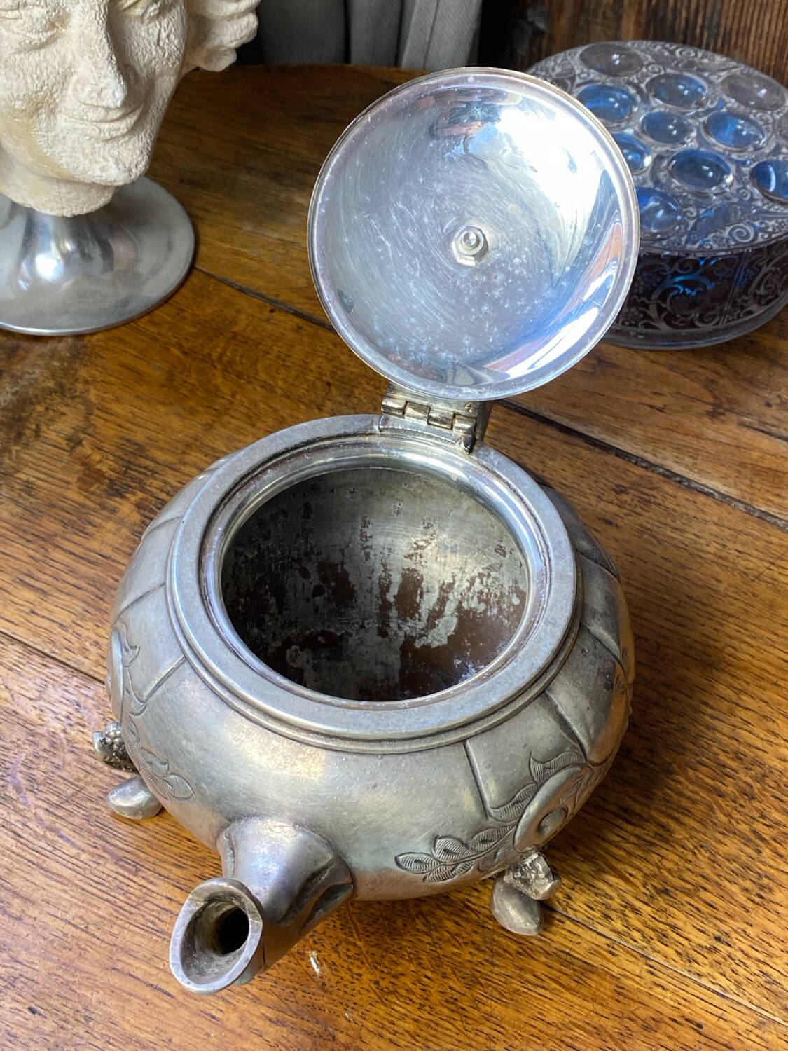 Ascot Royal silver-plated teapot