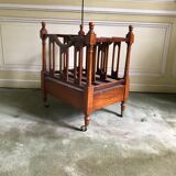 Porte revue en acajou XX siècle