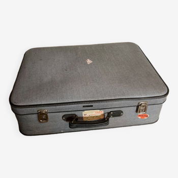 Large cardboard suitcase 1950