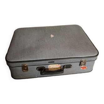 Large cardboard suitcase 1950