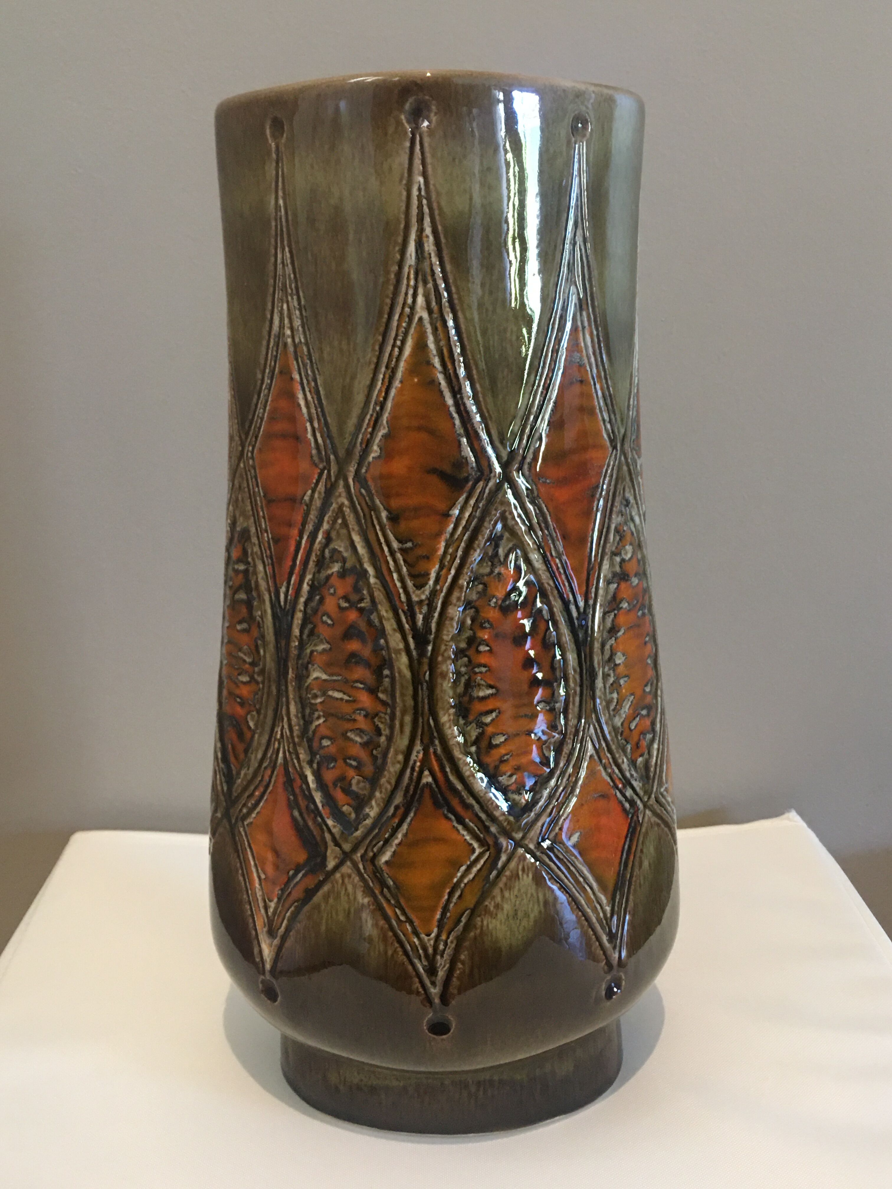 Large vintage vase "The Perigourdine Pottery"