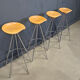 Set of Jamaica swivel bar stools by Pepe Cortès for BD Barcelona, 1990s