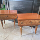 Pair of vintage bedside tables from the 50s and 60s