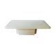 Table basse en travertin vintage
