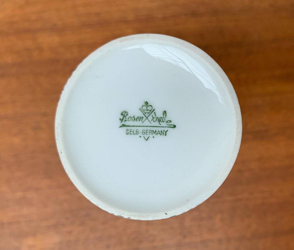 German ceramic vase from the mid-century by Rosenthal, 1960s.